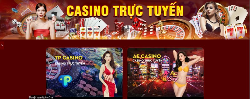 Dong game Casino thu hut dong dao bet thu